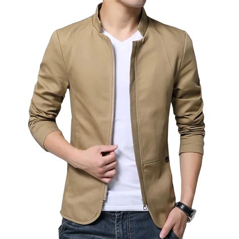 british style solid casual jacket